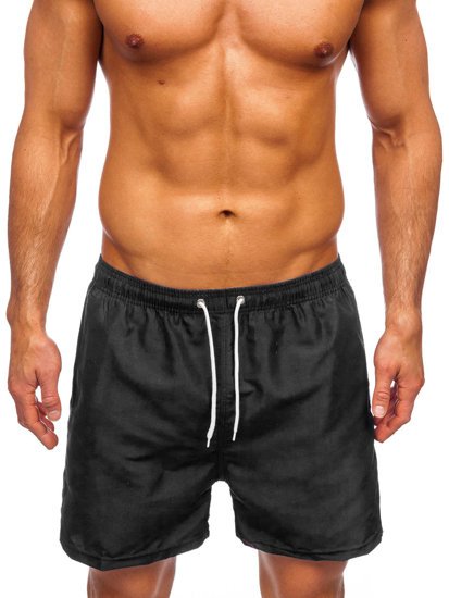 Bolf Herren Shorts Badehose Schwarz  YW02001