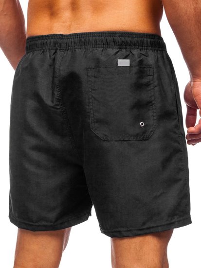 Bolf Herren Shorts Badehose Schwarz  YW02001