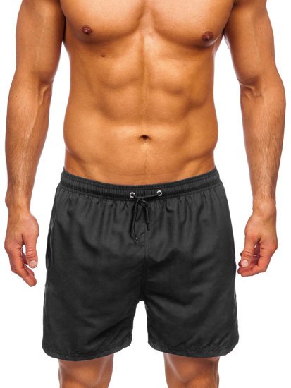 Bolf Herren Shorts Badehose Schwarz  YW07001