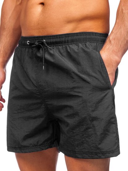 Bolf Herren Shorts Badehose Schwarz  YW07003