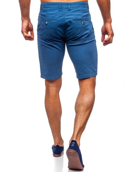 Bolf Herren Shorts Jeansblau  1142