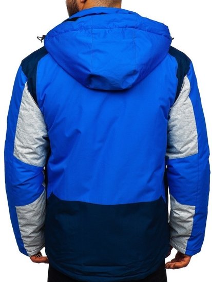 Bolf Herren Skijacke Blau 1340