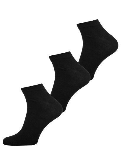 Bolf Herren Socken Füsslinge  Schwarz    N3101-3P 3 PACK