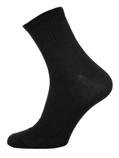 Bolf Herren Socken Schwarz A8007-5P 5 PACK