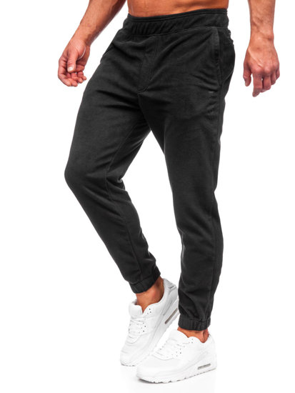 Bolf Herren Spoerhose Joggers aus Bio Baumwolle Schwarz 4F SPMD014