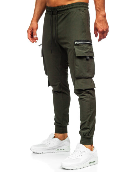 Bolf Herren Sporthose Bargohose Joggers Grün  K12