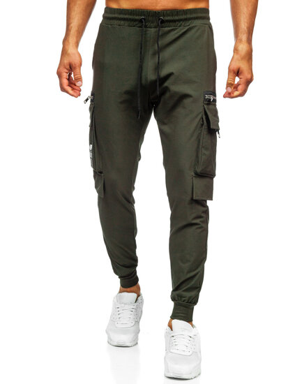 Bolf Herren Sporthose Bargohose Joggers Grün  K12