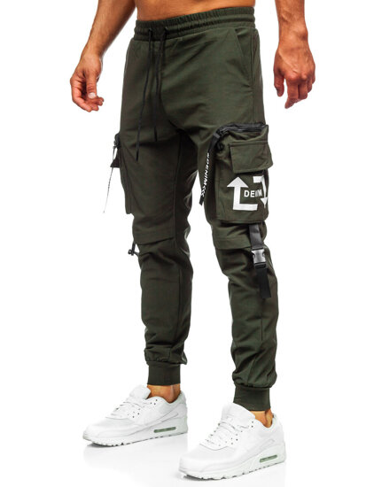 Bolf Herren Sporthose Bargohose Joggers Grün  K13