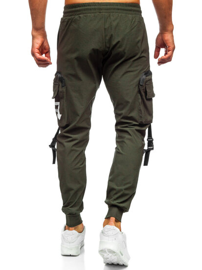 Bolf Herren Sporthose Bargohose Joggers Grün  K13