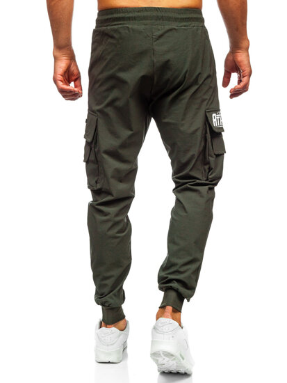 Bolf Herren Sporthose Bargohose Joggers Grün  K16