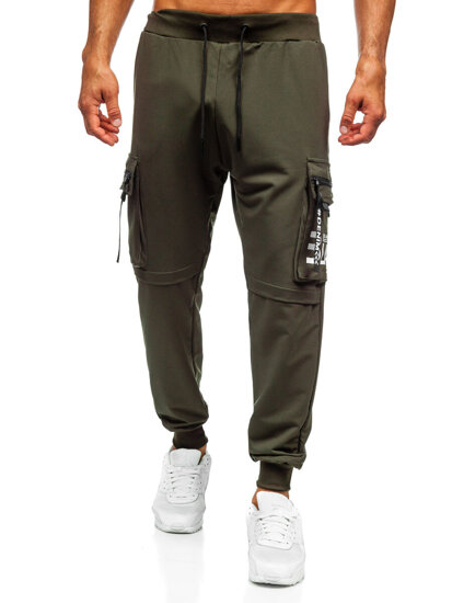 Bolf Herren Sporthose Bargohose Joggers Grün  K19