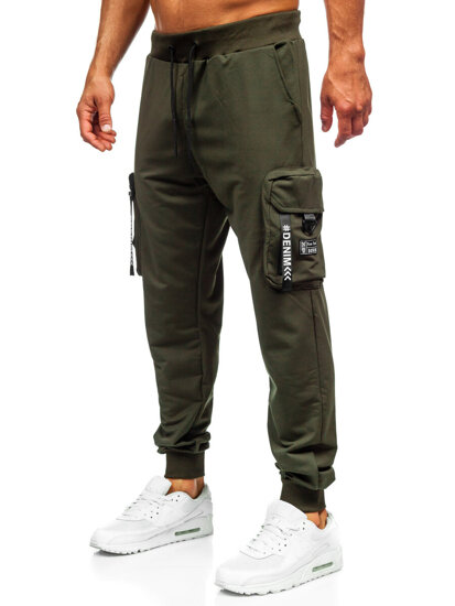 Bolf Herren Sporthose Bargohose Joggers Grün  K20