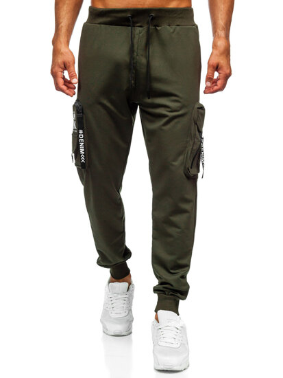 Bolf Herren Sporthose Bargohose Joggers Grün  K20