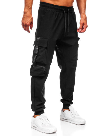 Bolf Herren Sporthose Bargohose Joggers Schwarz  K15