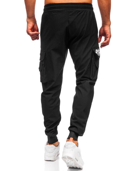 Bolf Herren Sporthose Bargohose Joggers Schwarz  K16