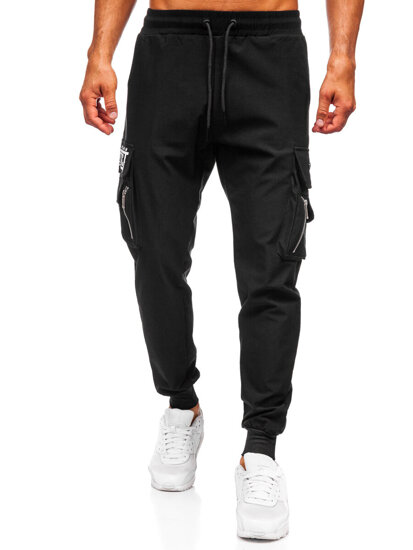 Bolf Herren Sporthose Bargohose Joggers Schwarz  K16