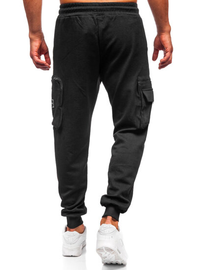 Bolf Herren Sporthose Bargohose Joggers Schwarz  K18