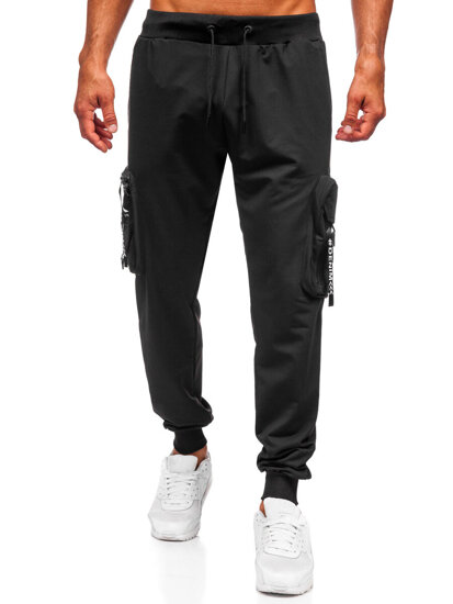 Bolf Herren Sporthose Bargohose Joggers Schwarz  K20