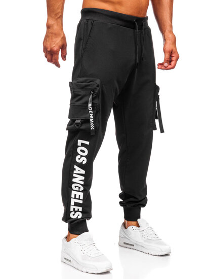 Bolf Herren Sporthose Bargohose Joggers Schwarz  K21