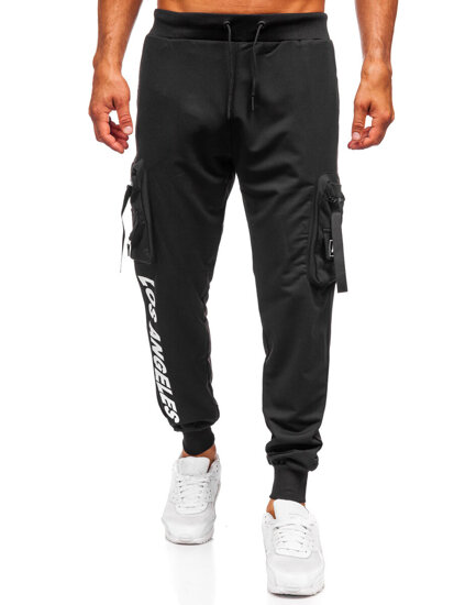 Bolf Herren Sporthose Bargohose Joggers Schwarz  K21