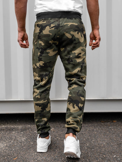 Bolf Herren Sporthose Camo-Khaki KZ15A