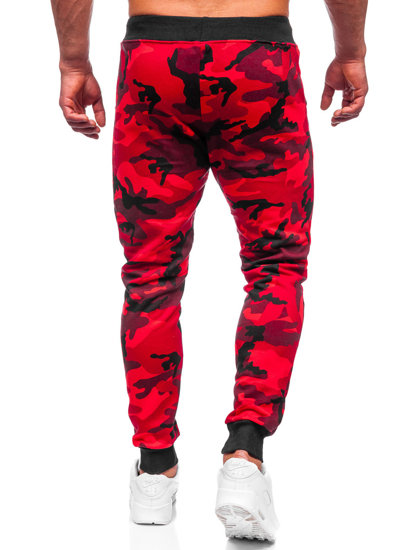 Bolf Herren Sporthose Camo Rot  KK04