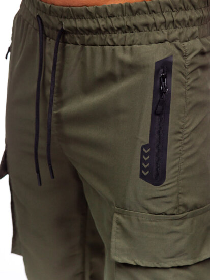 Bolf Herren Sporthose Cargohose Joggers Grün  HSS297