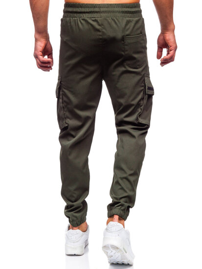 Bolf Herren Sporthose Cargohose Joggers Grün  HSS300