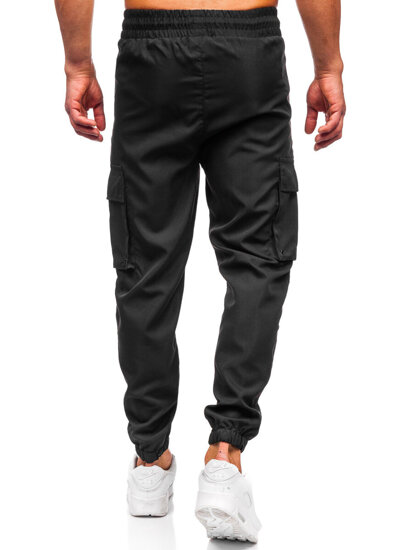 Bolf Herren Sporthose Cargohose Joggers Schwarz  HSS298