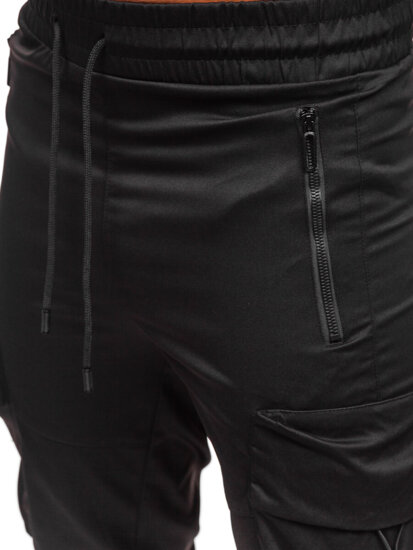 Bolf Herren Sporthose Cargohose Joggers Schwarz  HSS299