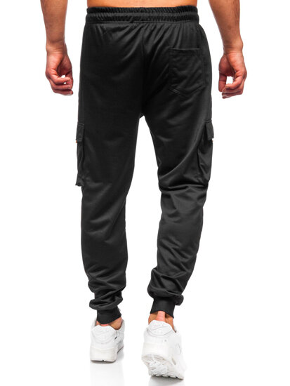 Bolf Herren Sporthose Cargohose Joggers Schwarz  JX6359