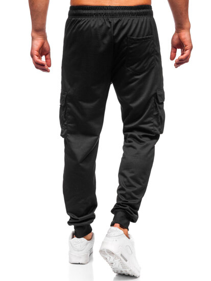 Bolf Herren Sporthose Cargohose Joggers Schwarz  JX6360