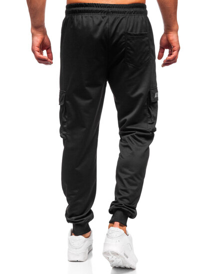 Bolf Herren Sporthose Cargohose Joggers Schwarz  JX6362