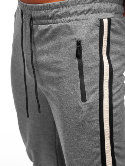 Bolf Herren Sporthose Jggers Grau  JX6156