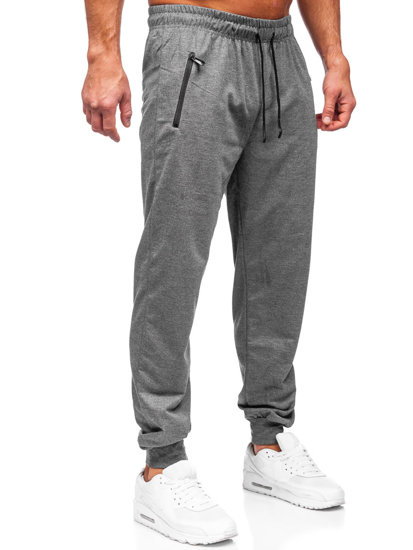 Bolf Herren Sporthose Jogger Pants Anthrazit  JX6103