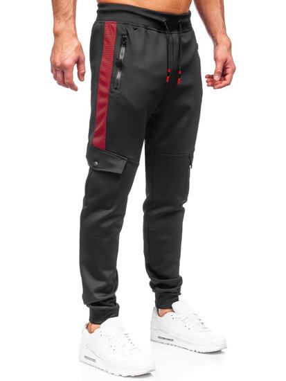 Bolf Herren Sporthose Jogger Pants Cargohose Schwarz  K10283