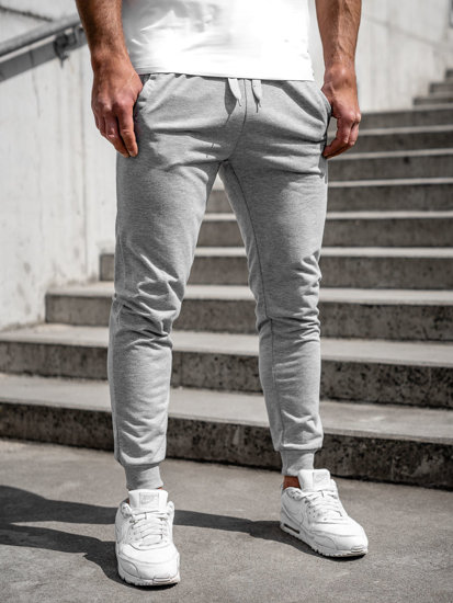 Bolf Herren Sporthose Jogger Pants Grau XW02A