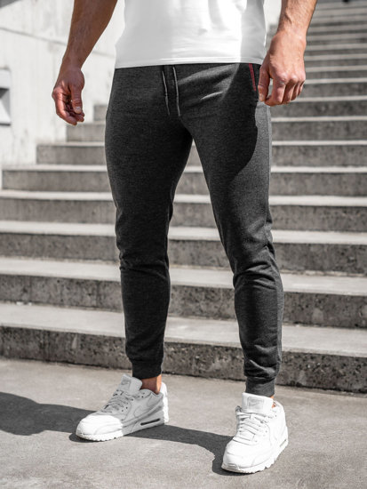 Bolf Herren Sporthose Jogger Pants Schwarzgrau  JX5007A