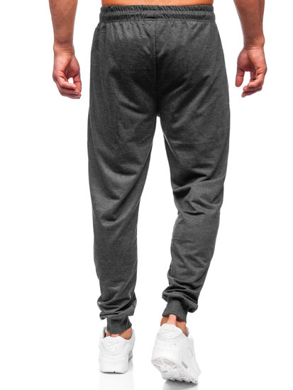 Bolf Herren Sporthose Jogger Pants Schwarzgrau  JX6103