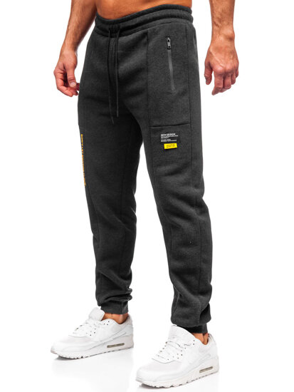 Bolf Herren Sporthose Joggers Anthrazit  JX6297