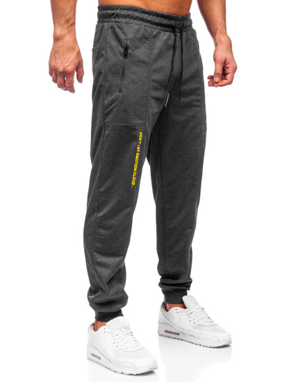 Bolf Herren Sporthose Joggers Anthrazit  JX6333