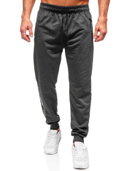 Bolf Herren Sporthose Joggers Anthrazit  JX6338