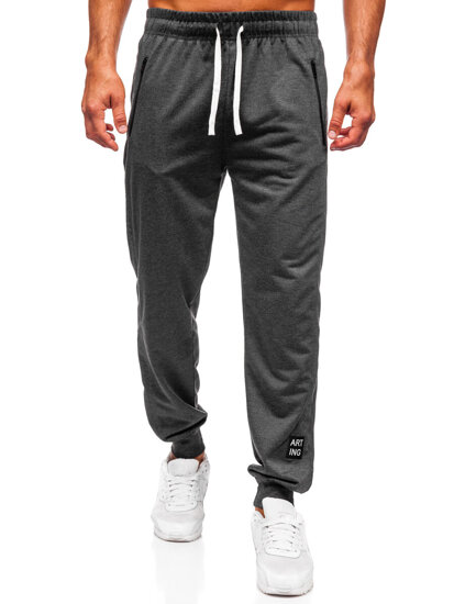 Bolf Herren Sporthose Joggers Anthrazit  JX6355