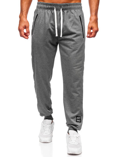 Bolf Herren Sporthose Joggers Anthrazit  JX6355