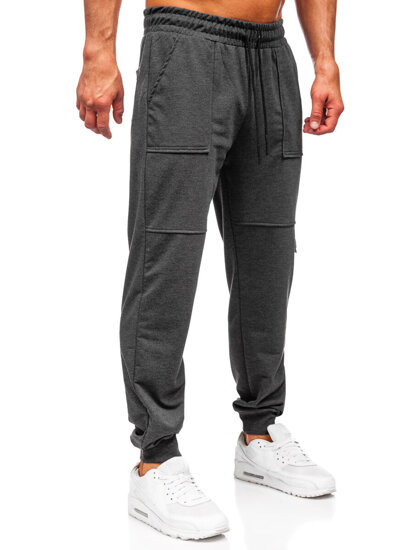 Bolf Herren Sporthose Joggers Anthrazit  JX6365