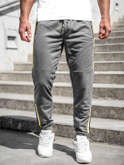 Bolf Herren Sporthose Joggers Anthrazit  K10336A