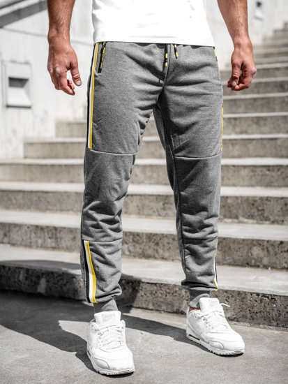 Bolf Herren Sporthose Joggers Anthrazit  K10336A