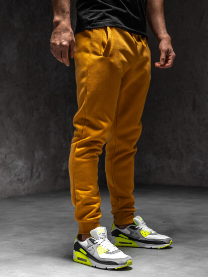 Bolf Herren Sporthose Joggers Camel  XW01-C