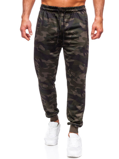 Bolf Herren Sporthose Joggers Camo Dunkelgrün  JX6185