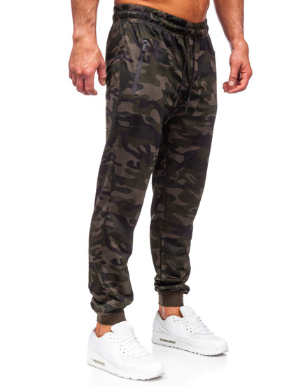 Bolf Herren Sporthose Joggers Camo Dunkelgrün  JX6185